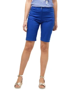 Christine Laure Shorts & Bermudas*Bermuda coton bleu roi