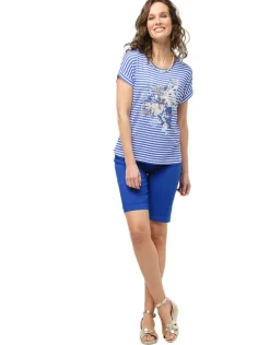 Christine Laure Shorts & Bermudas*Bermuda coton bleu roi