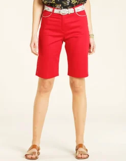 Christine Laure Shorts & Bermudas*Bermuda coton rouge