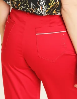 Christine Laure Shorts & Bermudas*Bermuda coton rouge