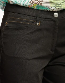 Christine Laure Shorts & Bermudas*Bermuda noir stretch