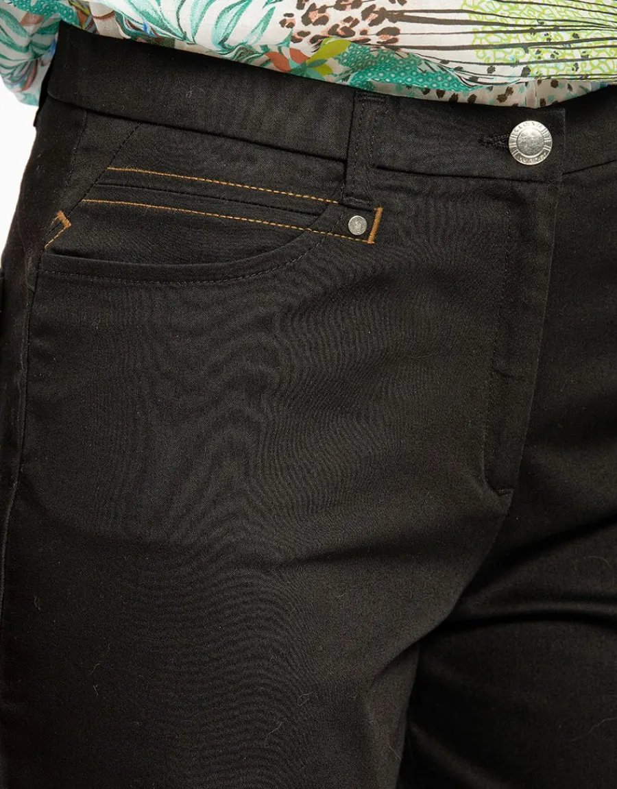 Christine Laure Shorts & Bermudas*Bermuda noir stretch