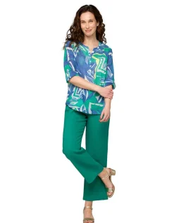 Christine Laure Chemisiers & Blouses|Hauts*Blouse 100% coton bleu