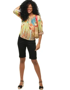 Christine Laure Chemisiers & Blouses|Hauts*Blouse 100% coton vert