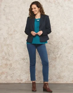 Christine Laure Chemisiers & Blouses|Hauts*Blouse bleu chic