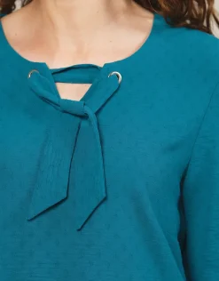 Christine Laure Chemisiers & Blouses|Hauts*Blouse bleu chic