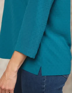 Christine Laure Chemisiers & Blouses|Hauts*Blouse bleu chic