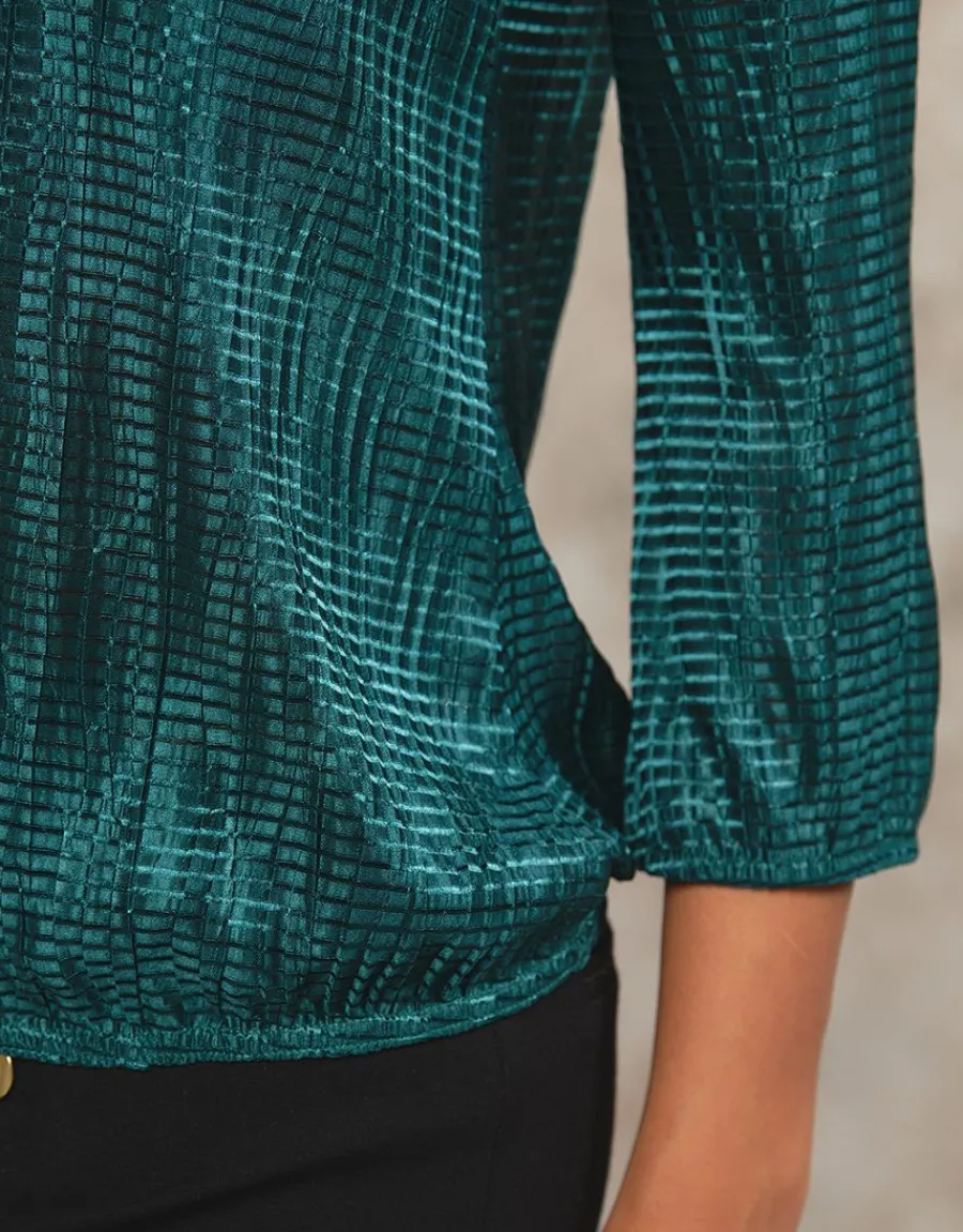 Christine Laure Chemisiers & Blouses|Hauts*Blouse blousante satinée