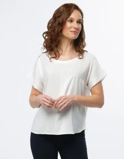 Christine Laure Chemisiers & Blouses|Hauts*Blouse chic bi-matière