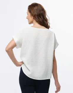 Christine Laure Chemisiers & Blouses|Hauts*Blouse chic bi-matière