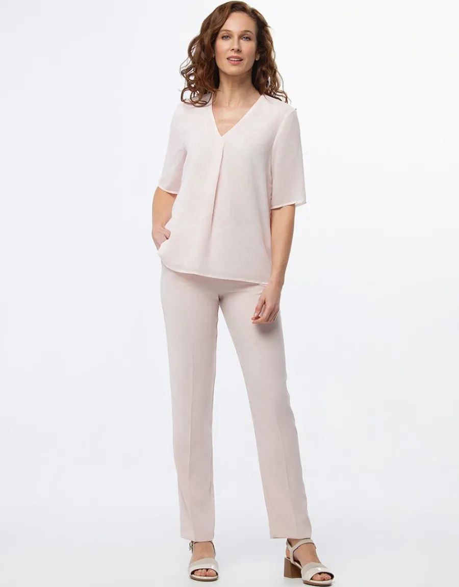 Christine Laure Chemisiers & Blouses|Hauts*Blouse chic voile rose