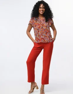 Christine Laure Chemisiers & Blouses|Hauts*Blouse chic voile rouge