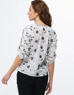 Christine Laure Chemisiers & Blouses|Hauts*Blouse coton broderie