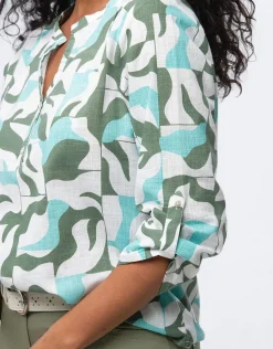 Christine Laure Chemisiers & Blouses|Hauts*Blouse coton imprimé