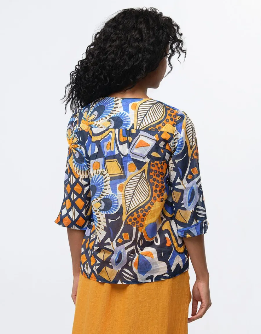 Christine Laure Chemisiers & Blouses|Hauts*Blouse coton imprimé