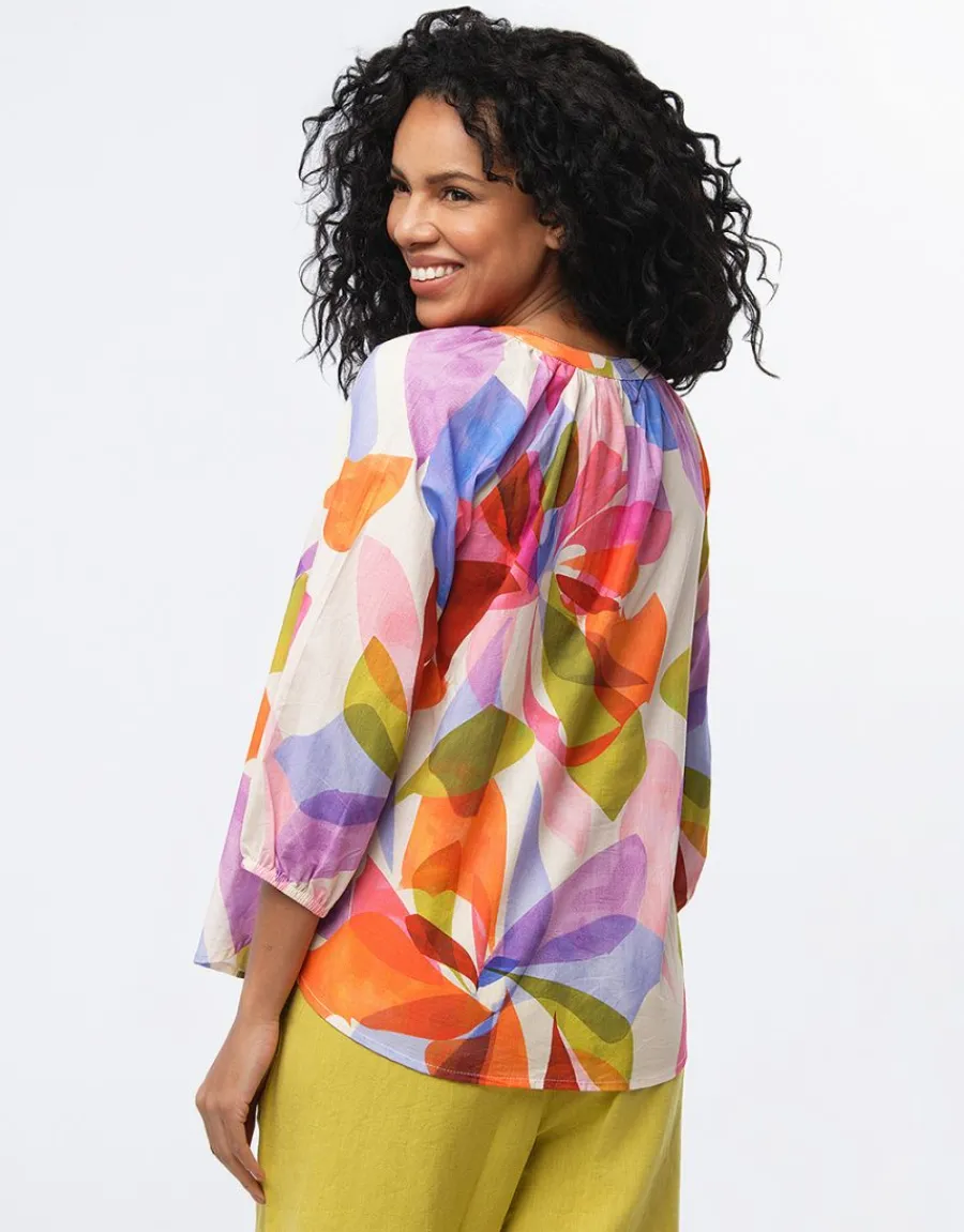 Christine Laure Chemisiers & Blouses|Hauts*Blouse coton multicolore