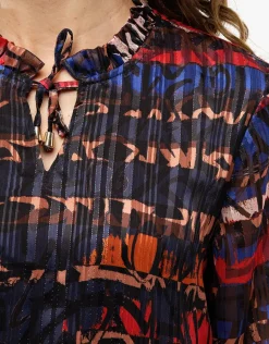 Christine Laure Chemisiers & Blouses|Hauts*Blouse en voile imprimée