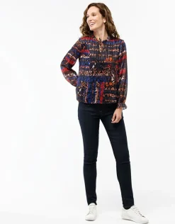 Christine Laure Chemisiers & Blouses|Hauts*Blouse en voile imprimée