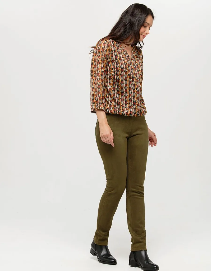 Christine Laure Chemisiers & Blouses|Hauts*Blouse fluide marron