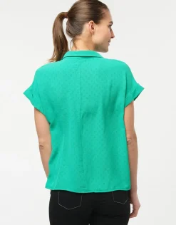 Christine Laure Chemisiers & Blouses|Hauts*Blouse fluide menthe