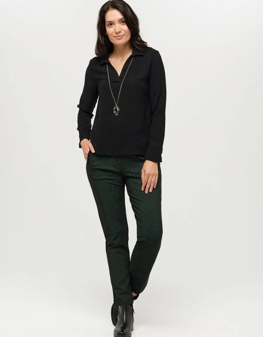 Christine Laure Chemisiers & Blouses|Hauts*Blouse fluide noire