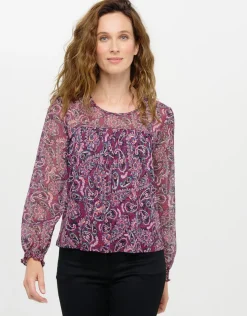 Christine Laure Chemisiers & Blouses|Hauts*Blouse fluide violette