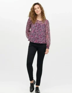 Christine Laure Chemisiers & Blouses|Hauts*Blouse fluide violette