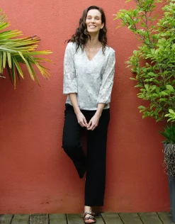 Christine Laure Chemisiers & Blouses|Hauts*Blouse gris argenté