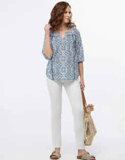 Christine Laure Chemisiers & Blouses|Hauts*Blouse imprimé aztèque