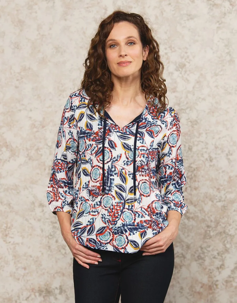 Christine Laure Chemisiers & Blouses|Hauts*Blouse imprimé brillante