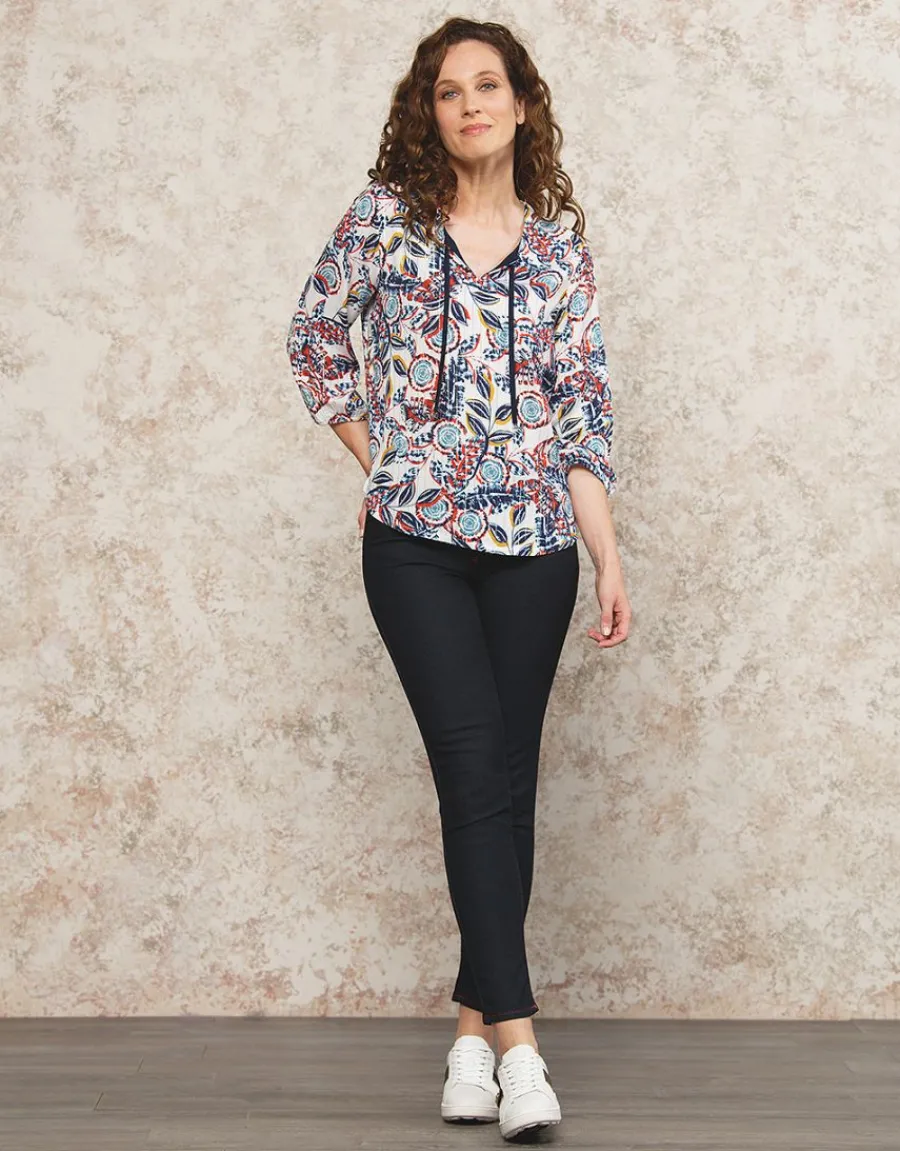 Christine Laure Chemisiers & Blouses|Hauts*Blouse imprimé brillante