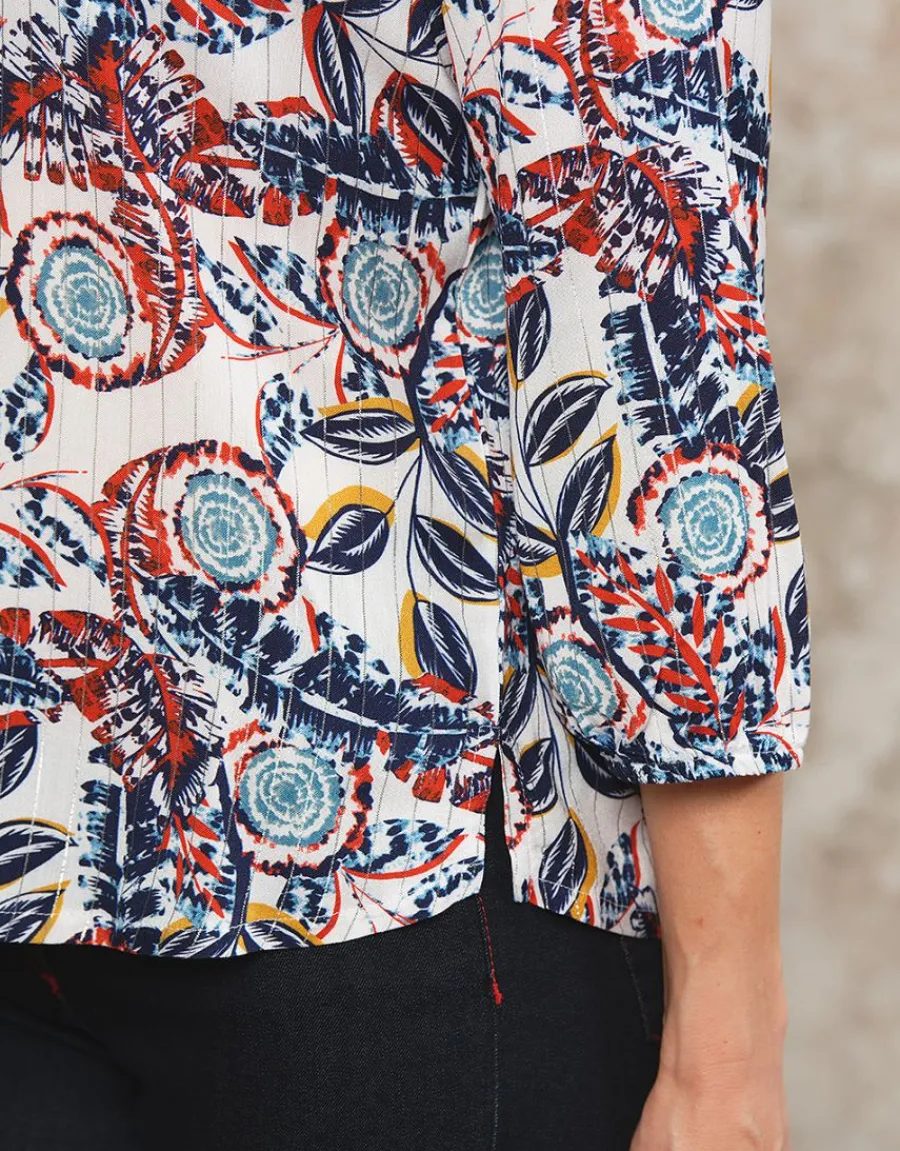 Christine Laure Chemisiers & Blouses|Hauts*Blouse imprimé brillante