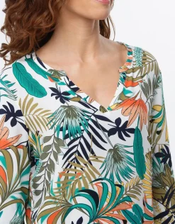 Christine Laure Chemisiers & Blouses|Hauts*Blouse imprimé tropical