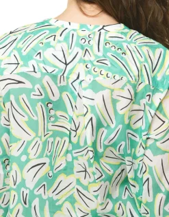 Christine Laure Chemisiers & Blouses|Hauts*Blouse imprimé vert clair