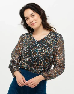 Christine Laure Chemisiers & Blouses|Hauts*Blouse imprimée bijou