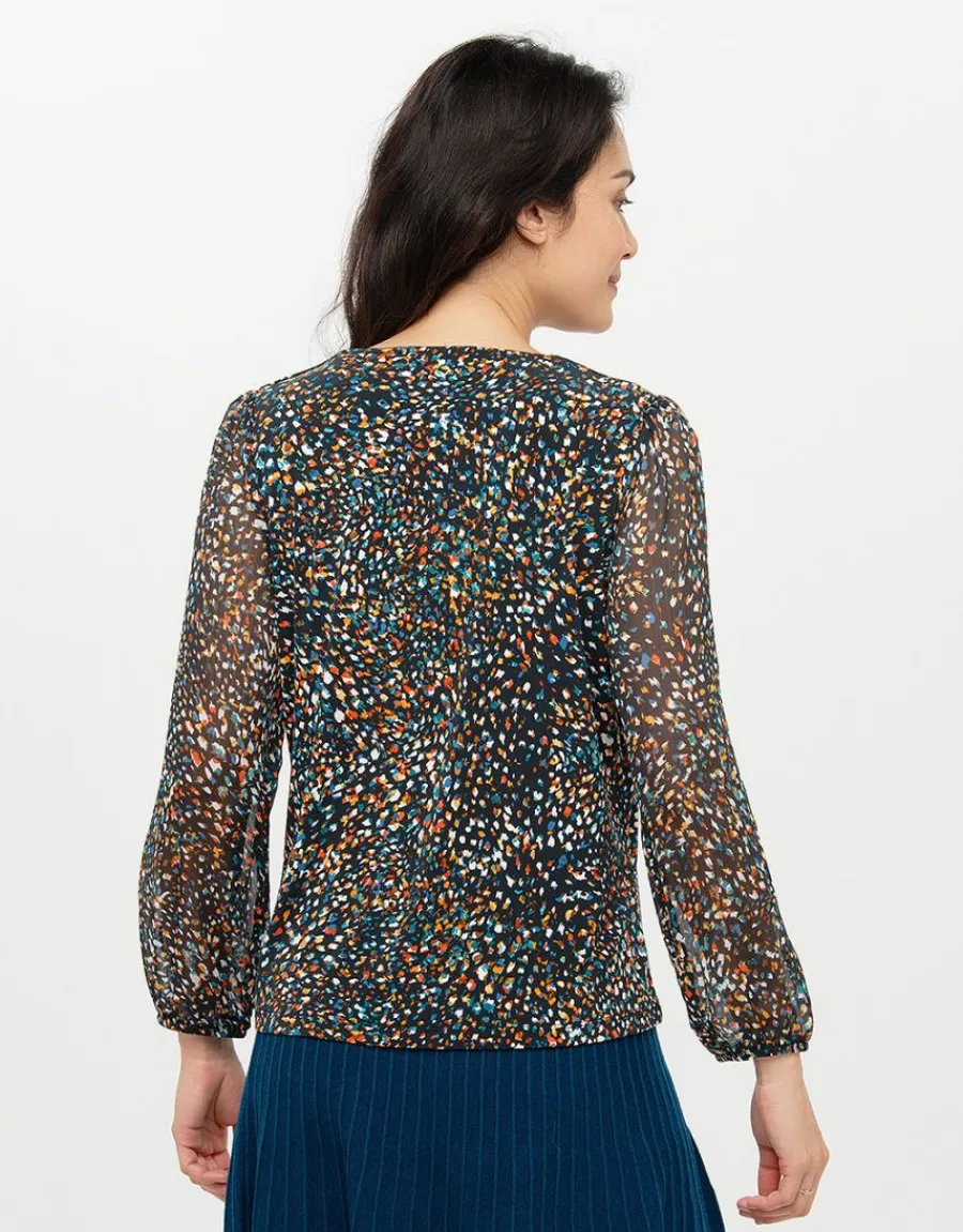 Christine Laure Chemisiers & Blouses|Hauts*Blouse imprimée bijou