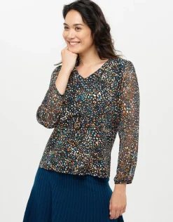 Christine Laure Chemisiers & Blouses|Hauts*Blouse imprimée bijou