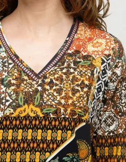 Christine Laure Chemisiers & Blouses|Hauts*Blouse imprimée kaki