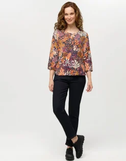 Christine Laure Chemisiers & Blouses|Hauts*Blouse imprimée orange