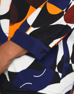 Christine Laure Chemisiers & Blouses|Hauts*Blouse motif bleu