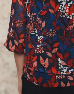 Christine Laure Chemisiers & Blouses|Hauts*Blouse orange fluide