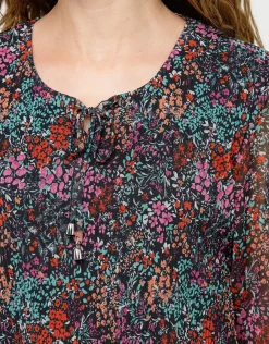 Christine Laure Chemisiers & Blouses|Hauts*Blouse plissée imprimée