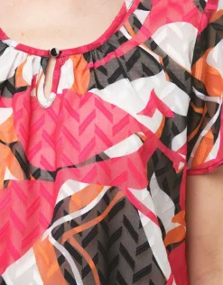 Christine Laure Chemisiers & Blouses|Hauts*Blouse rose imprimée