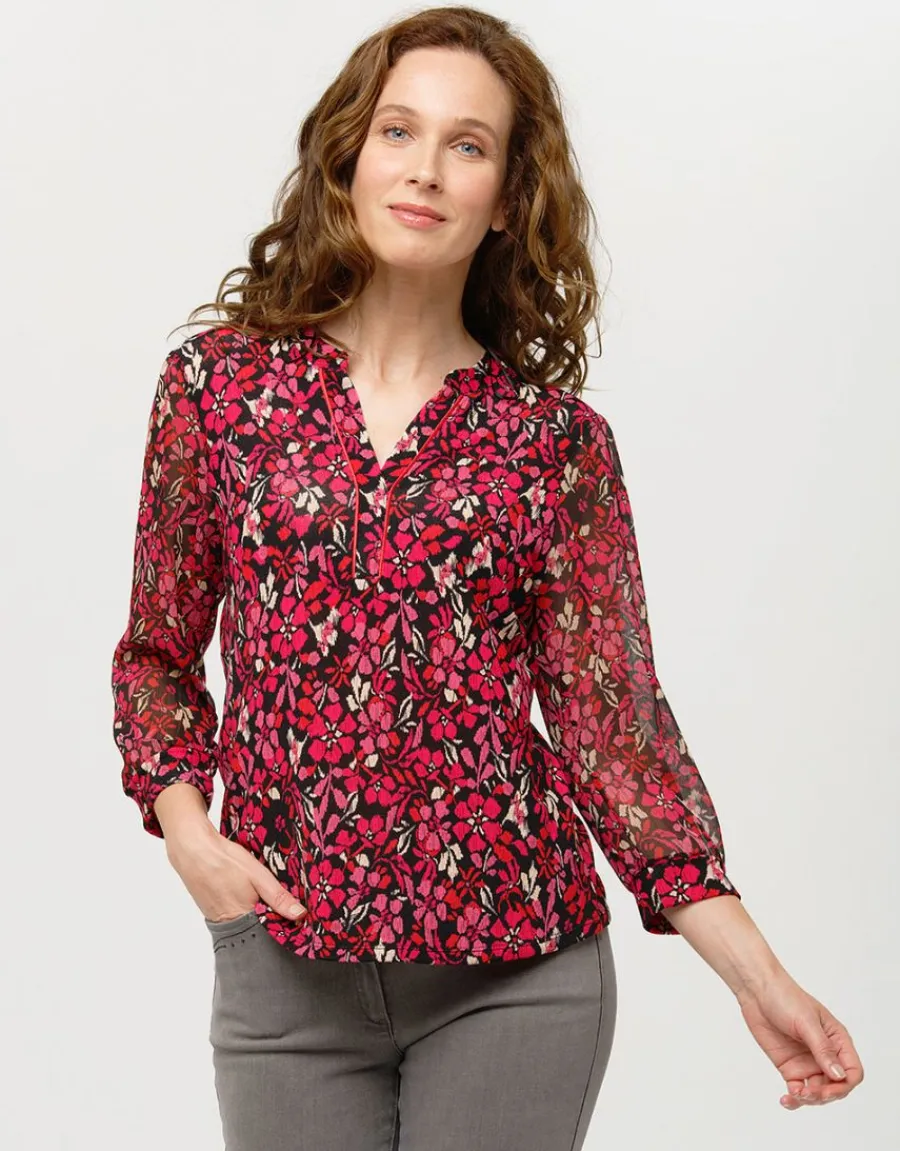 Christine Laure Chemisiers & Blouses|Hauts*Blouse rose imprimée