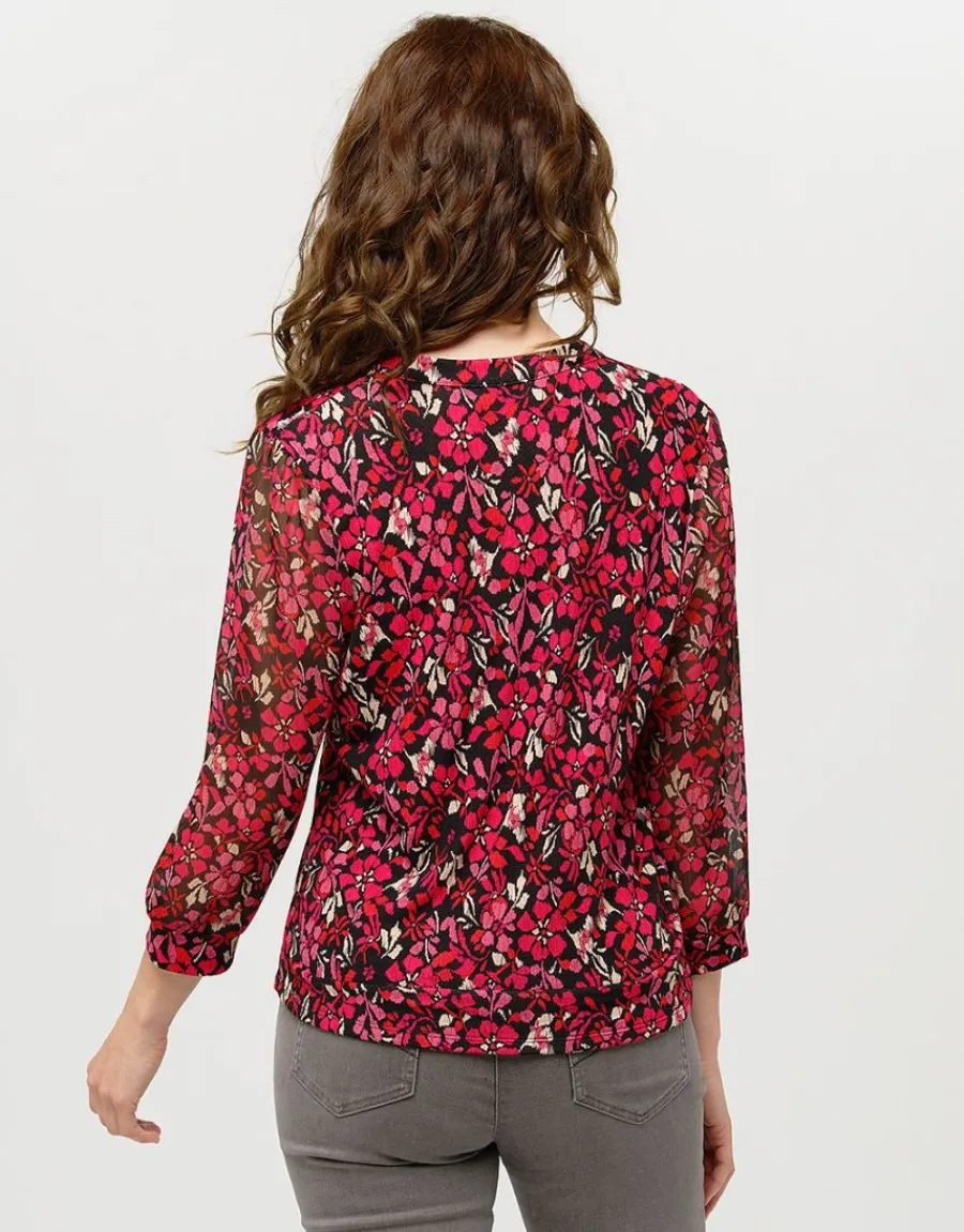 Christine Laure Chemisiers & Blouses|Hauts*Blouse rose imprimée