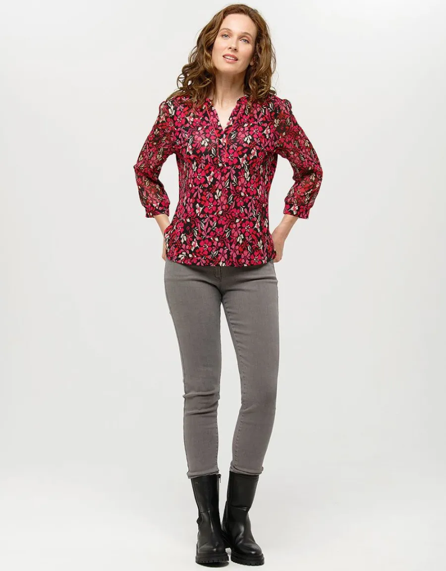 Christine Laure Chemisiers & Blouses|Hauts*Blouse rose imprimée