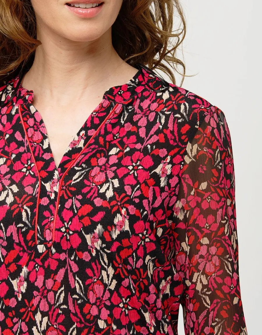 Christine Laure Chemisiers & Blouses|Hauts*Blouse rose imprimée