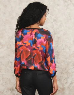 Christine Laure Chemisiers & Blouses|Hauts*Blouse satin imprimé