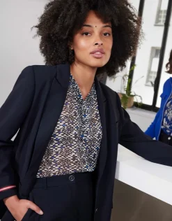 Christine Laure Chemisiers & Blouses|Hauts*Blouse V voile imprimé