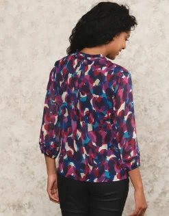 Christine Laure Chemisiers & Blouses|Hauts*Blouse violette imprimée